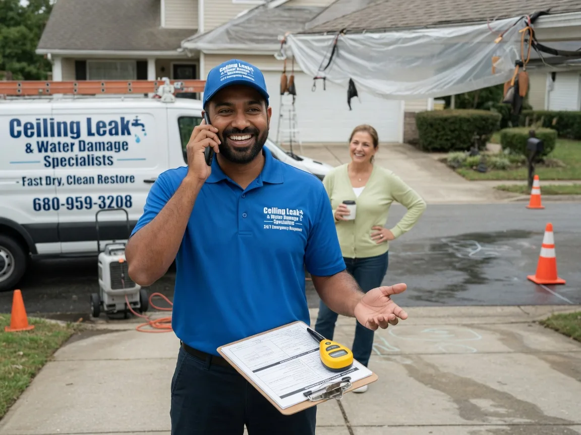 Ceiling Leak Cleanup Fortuna, CA FAQs